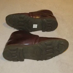 John Lobb Varese Burgundy Grained Leather Monk Chukka Boots 9E John Lobb | Shoes | John Lobb Varese Burgundy Grained  main image 4